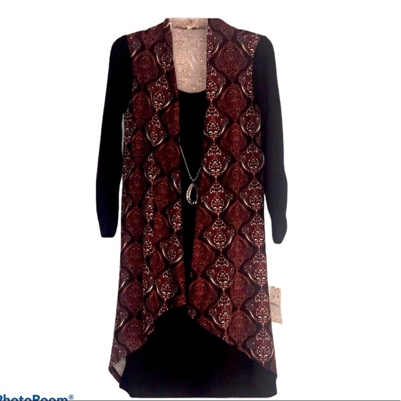 Haani Long sleeves Midi black with paisley prints dress size S - Picture 1 of 10